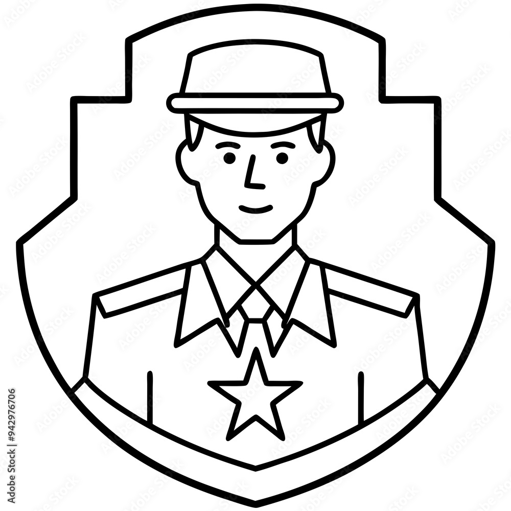 VeteransDay line art vector white background VeteransDay line art vector white background