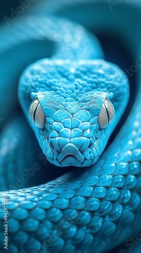close up of a snake