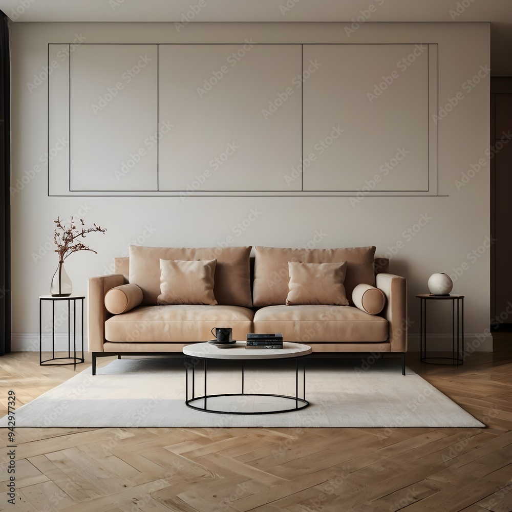 Fototapeta premium modern living room