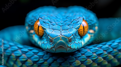 close up of a snake