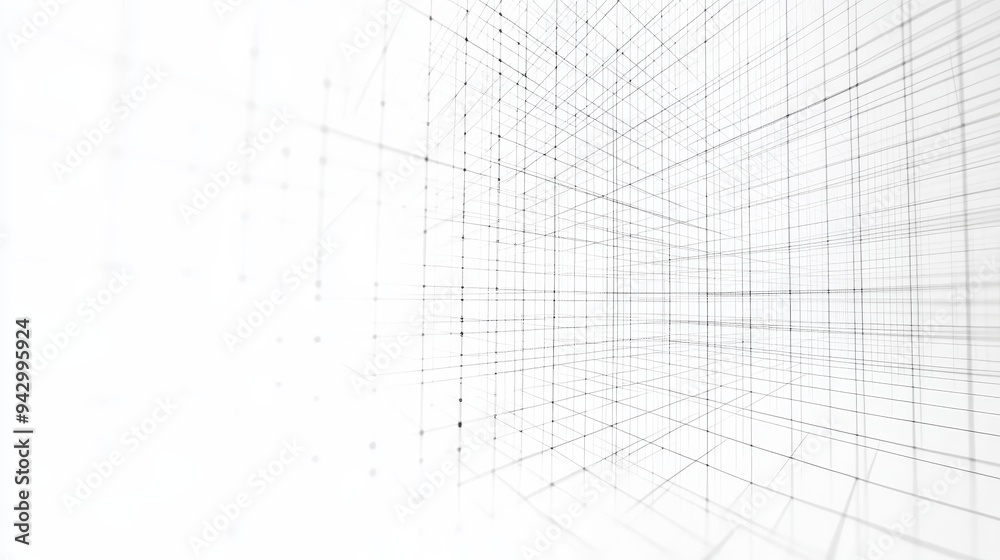 White background with grid lines in a square pattern, creating a template for technology, interface, industry, science, blueprint, or infographic concepts. Vector illustration. White background with grid lines in a square pattern, creating a template for technology, interface, industry, science, blueprint, or infographic concepts. Vector illustration.