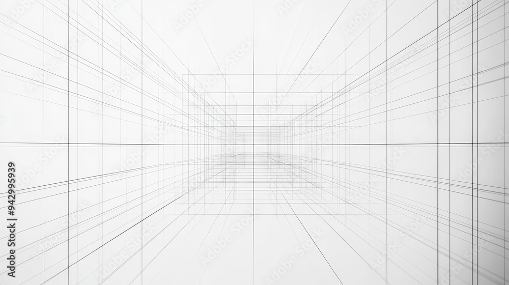 White background with grid lines in a square pattern, creating a template for technology, interface, industry, science, blueprint, or infographic concepts. Vector illustration. White background with grid lines in a square pattern, creating a template for technology, interface, industry, science, blueprint, or infographic concepts. Vector illustration.