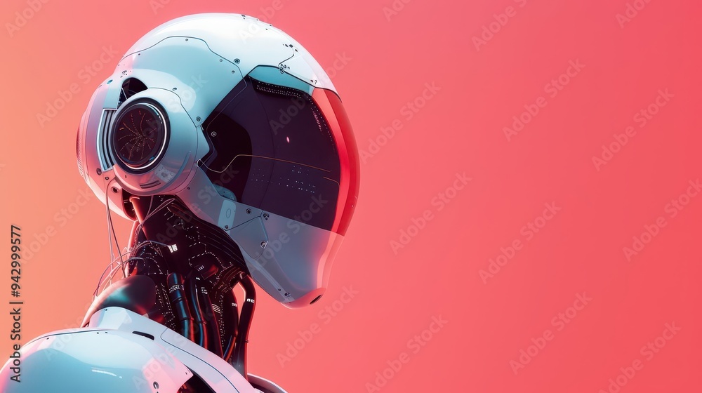 Marketing trends, AI-driven insights, 3D illustration, future advertising concept, copy space, Marketing trends, AI-driven insights, 3D illustration, future advertising concept, copy space,