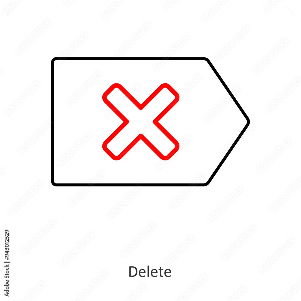 Obraz premium delete