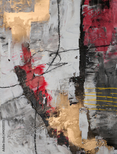 Colorful modern artwork, abstract paint strokes, oil painting on canvas. Acrylic art, artistic texture. Brush daubs and smears grunge background, hand painted pattern