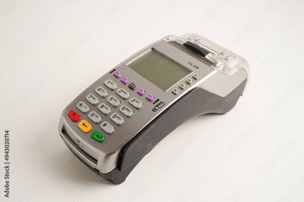 Payment POS terminal for finance and shopping business and technology. Payment POS terminal for finance and shopping business and technology.