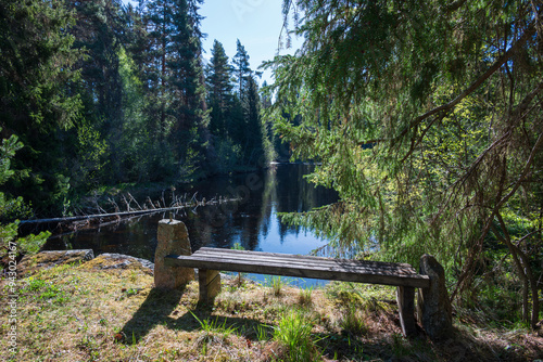 Rest place  for hikers.