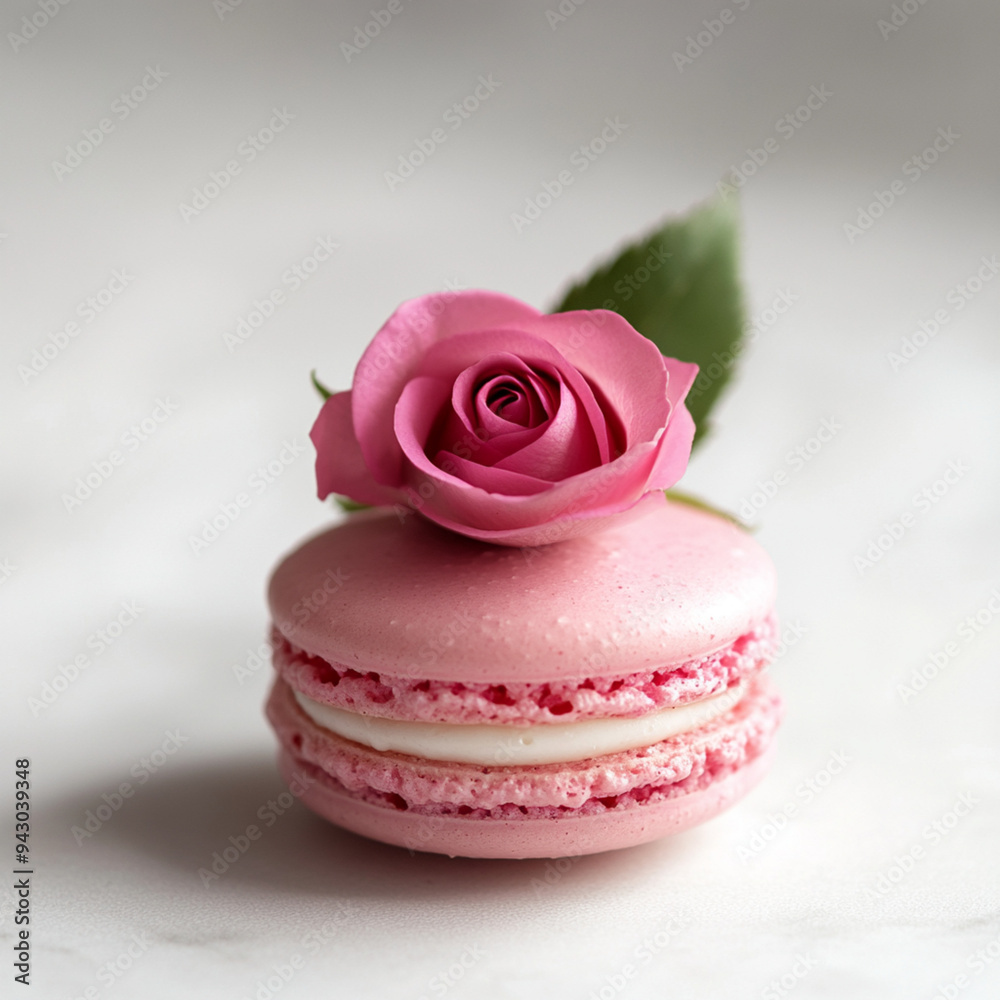 pink cake with rose petals pink cake with rose petals