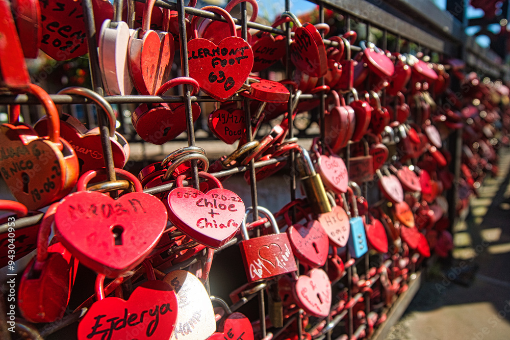 Fototapeta premium Colmar city in the Alsace region (France)