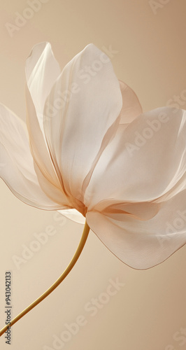 background with a flower