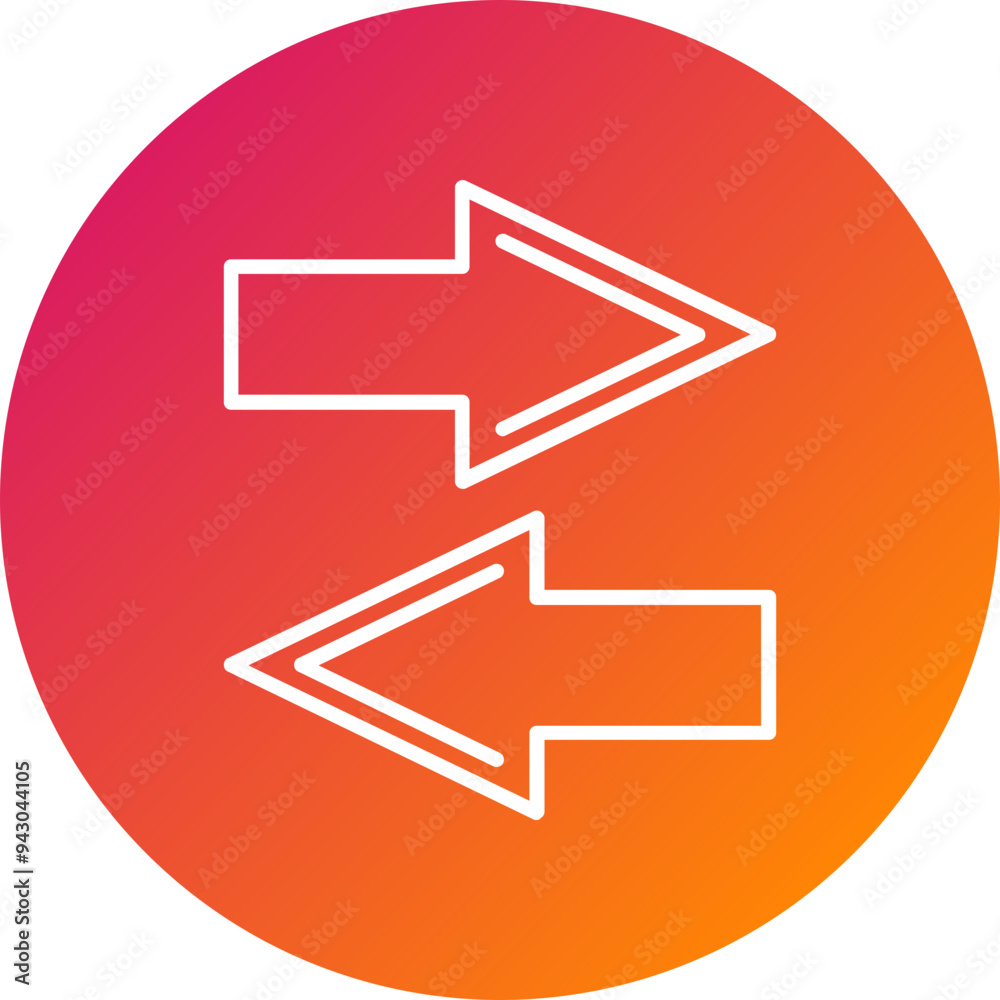 Left Right Vector Icon Design Left Right Vector Icon Design