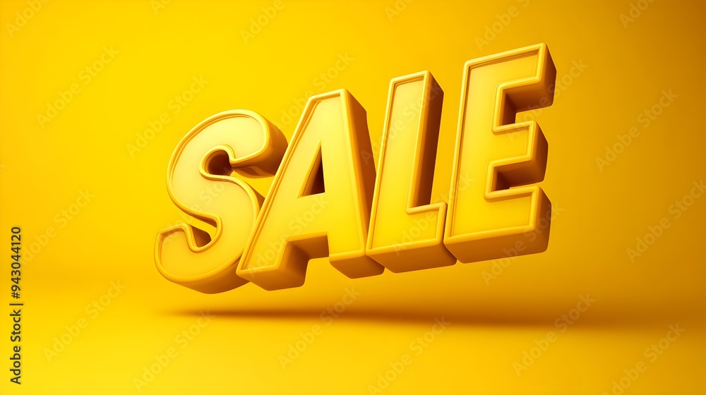 SALE in 3D on a colourful banner frame for sales promotion.. SALE in 3D on a colourful banner frame for sales promotion..