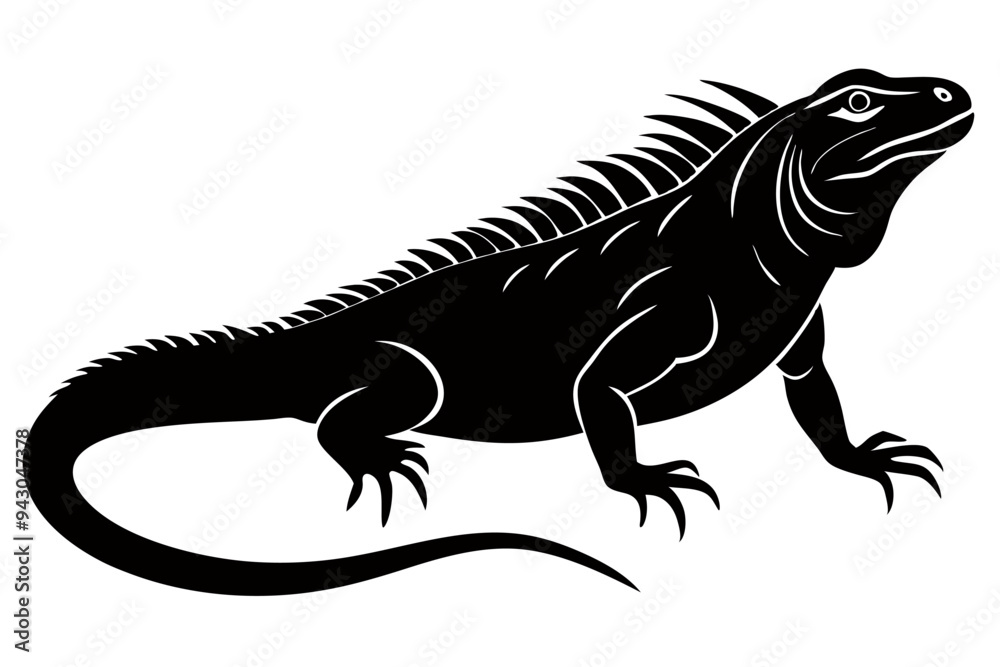 Creative animal Vector Style Silhouette with white Background Creative animal Vector Style Silhouette with white Background