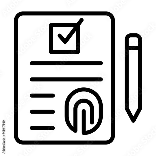 Voter Registration Icon
