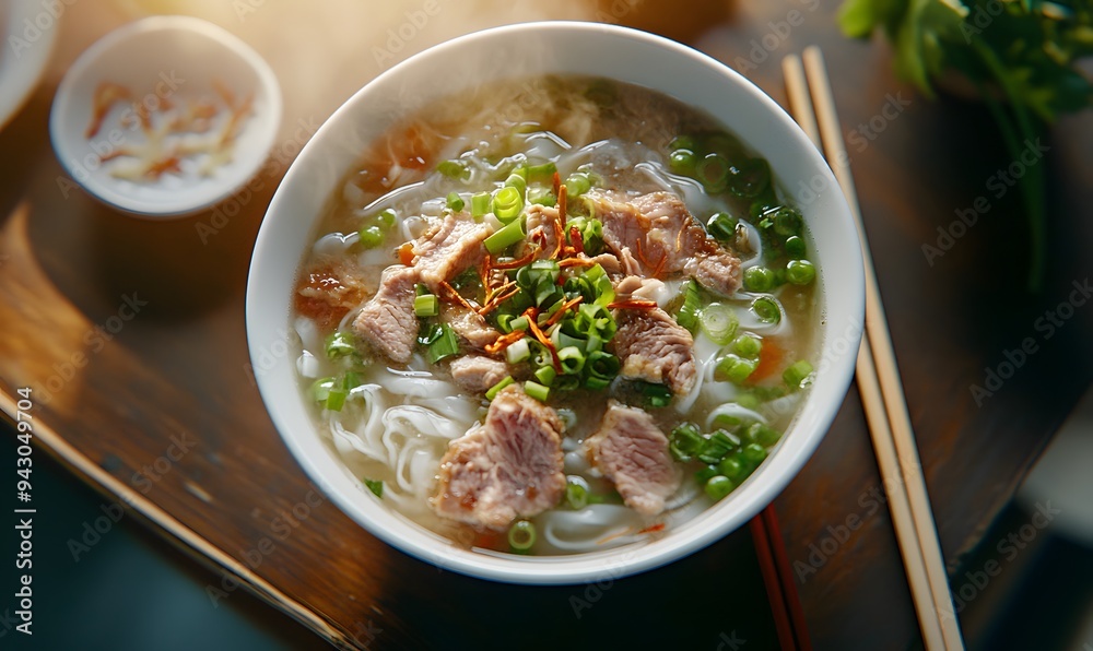 pho in a restaurant, Generative AI