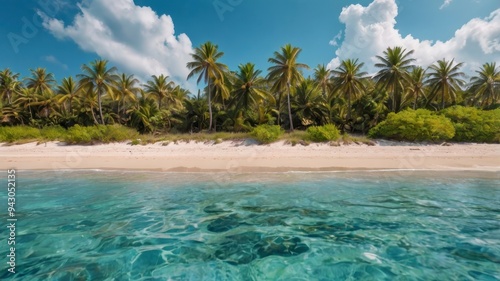 tropical beach background