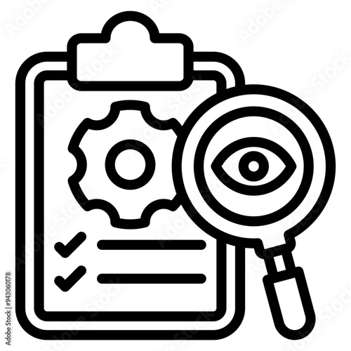 Project Management Icon For Design Element