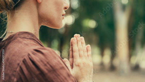 Photos Woman feel grateful and thankful