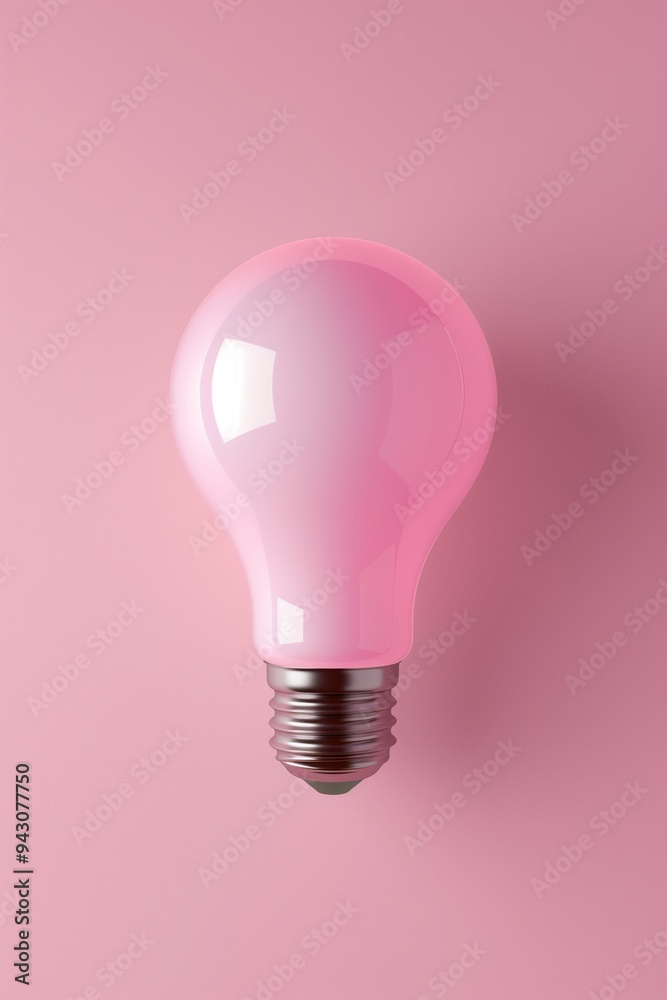 Light bulb isolate on background, symbolizes innovation and bright ideas in design Light bulb isolate on background, symbolizes innovation and bright ideas in design
