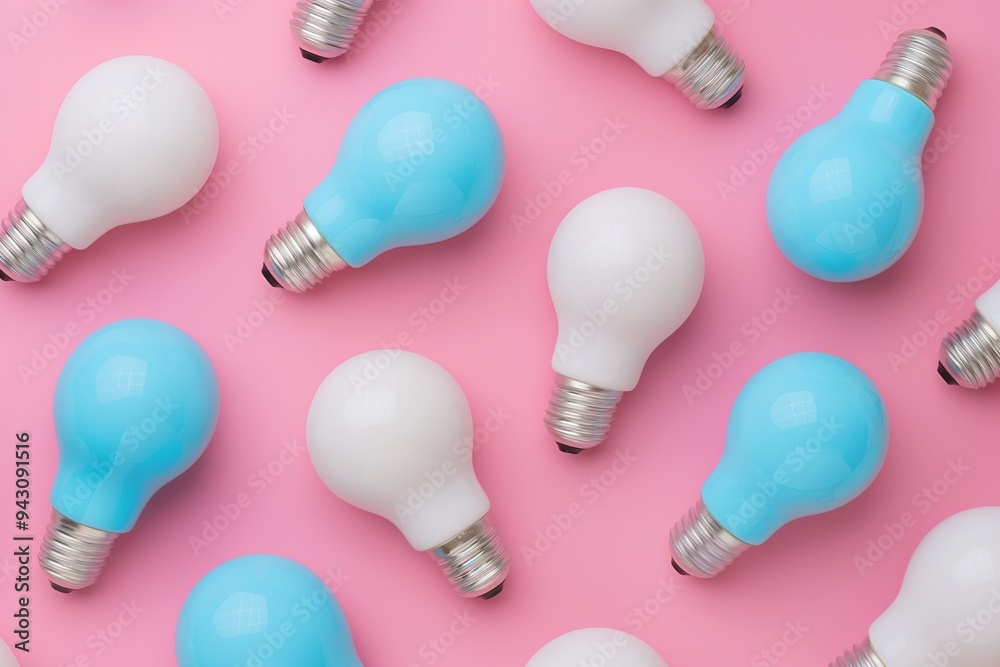 Light bulb isolate on background, symbolizes innovation and bright ideas in design Light bulb isolate on background, symbolizes innovation and bright ideas in design