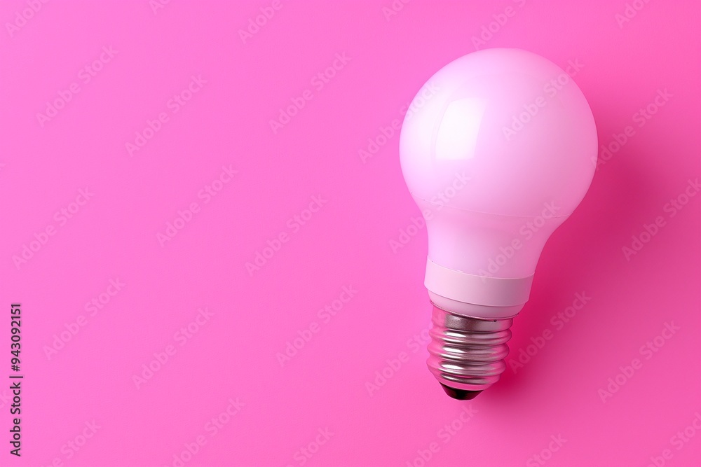 Light bulb isolate on background, symbolizes innovation and bright ideas in design Light bulb isolate on background, symbolizes innovation and bright ideas in design