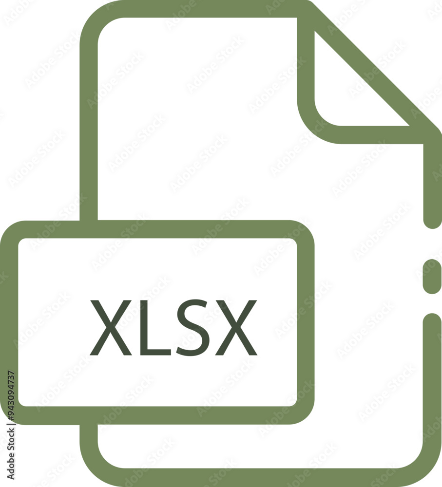 XLSX ip file icon XLSX ip file icon