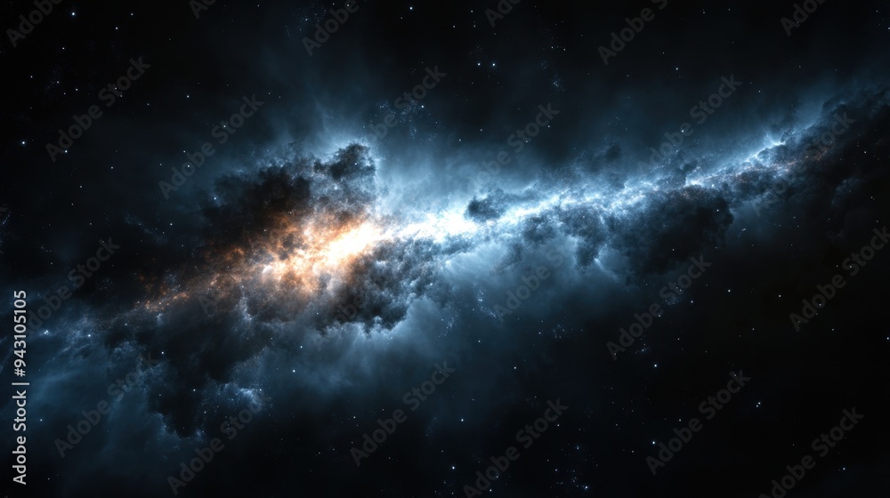 Fototapeta premium Nebulae deep in the universe