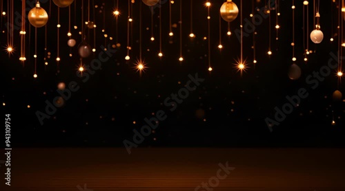 Abstract sparkling festive background.
