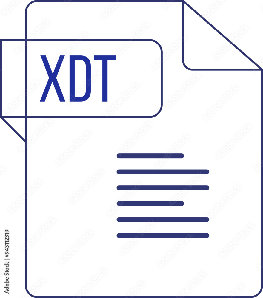 XDT ip icon sharp corners lines and rectangle with symbol XDT ip icon sharp corners lines and rectangle with symbol