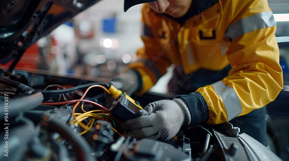 people repair car people repair car