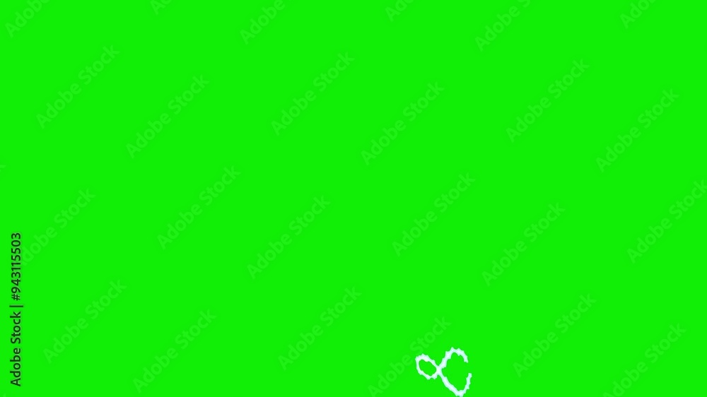 Cartoon motion graphics green screen with key color. 4K video Cartoon explosion Cartoon motion graphics green screen with key color. 4K video Cartoon explosion