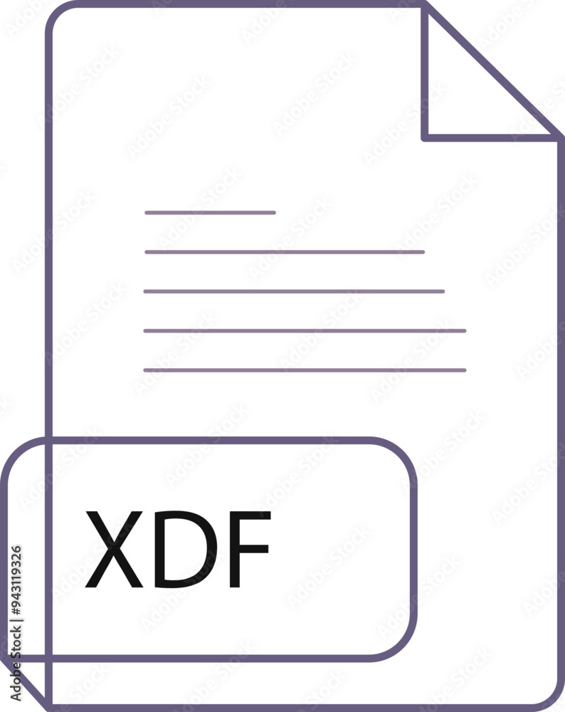 XDF File extension icobn crisp corners thick outline XDF File extension icobn crisp corners thick outline