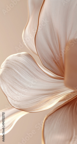 A beautiful beige colored flower