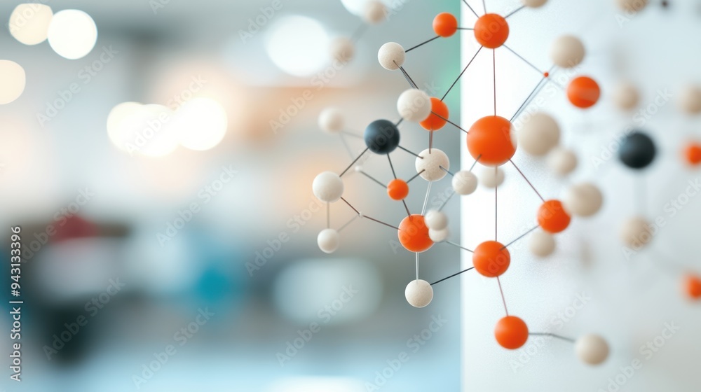 A whiteboard with a diagram illustrating the various types of intermolecular forces, emphasizing the different types of interactions between molecules.
