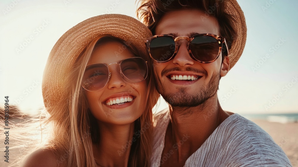 Lovely young couple enjoying the great outdoors Lovely young couple enjoying the great outdoors