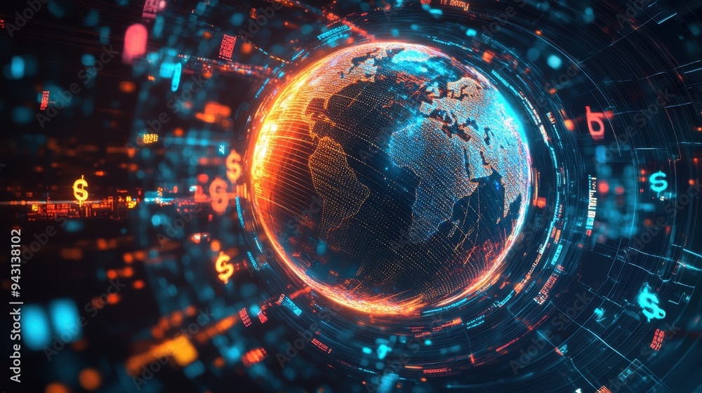 Globalization Economic Trends Concept Globalization Economic Trends Concept