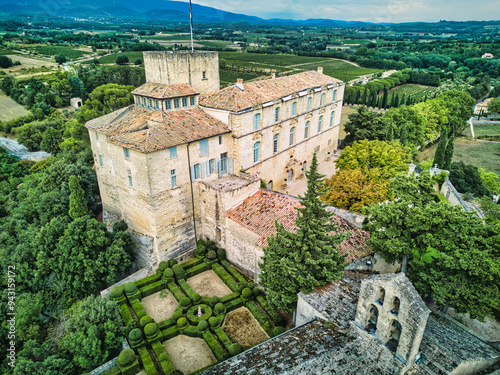 Ansouis Castle (Provence, France)