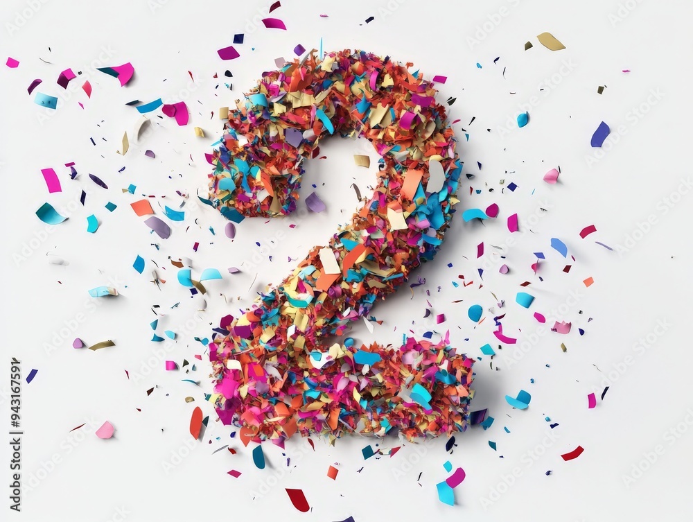 Confetti Number Two. Confetti Number Two.