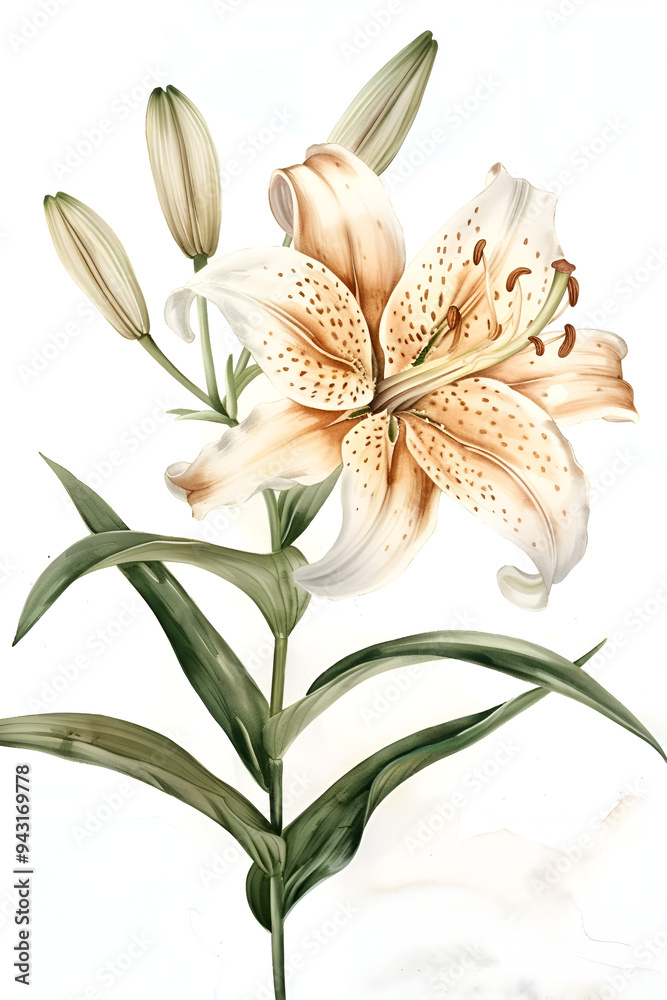 Fototapeta premium bouquet of lily
