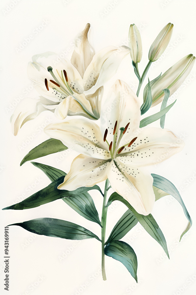 bouquet of lilies