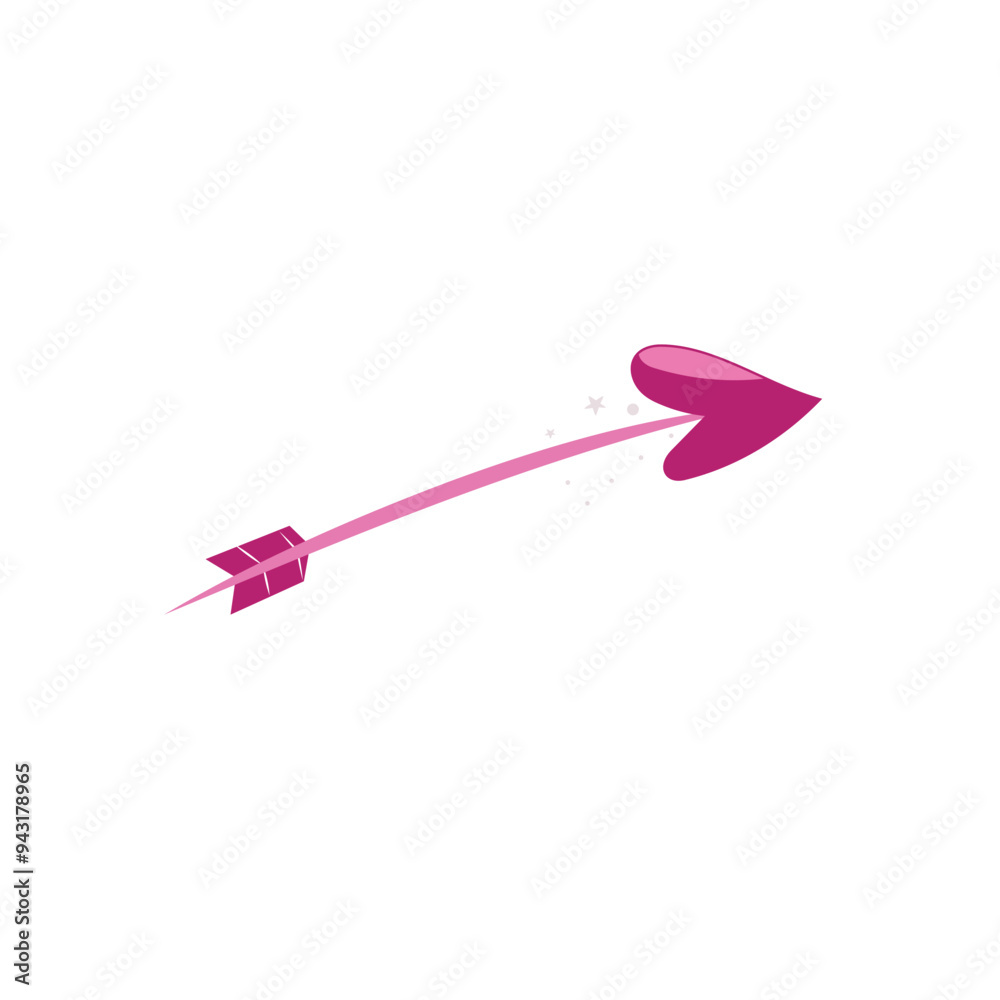 Love with arrow Love with arrow