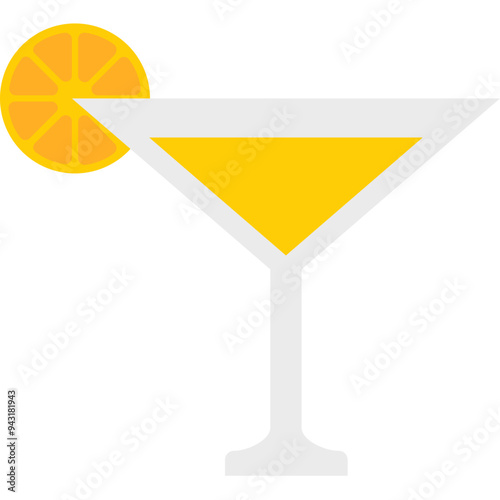 Margarita vector icon in flat style 