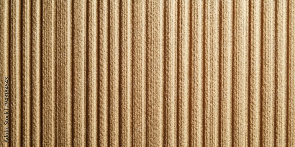 Close-Up of Cardboard Texture with Vertical Lines in a Natural Brown Toned Composition Close-Up of Cardboard Texture with Vertical Lines in a Natural Brown Toned Composition