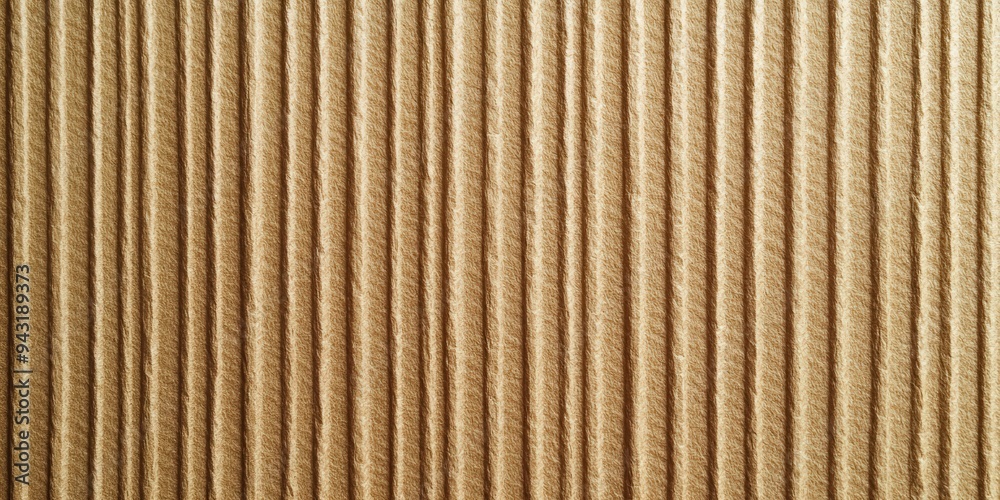 Close-Up of Cardboard Texture with Vertical Lines in a Natural Brown Toned Composition Close-Up of Cardboard Texture with Vertical Lines in a Natural Brown Toned Composition