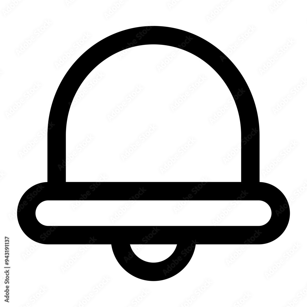 bell icon in line style. Alarm icon, Notification icon bell icon in line style. Alarm icon, Notification icon