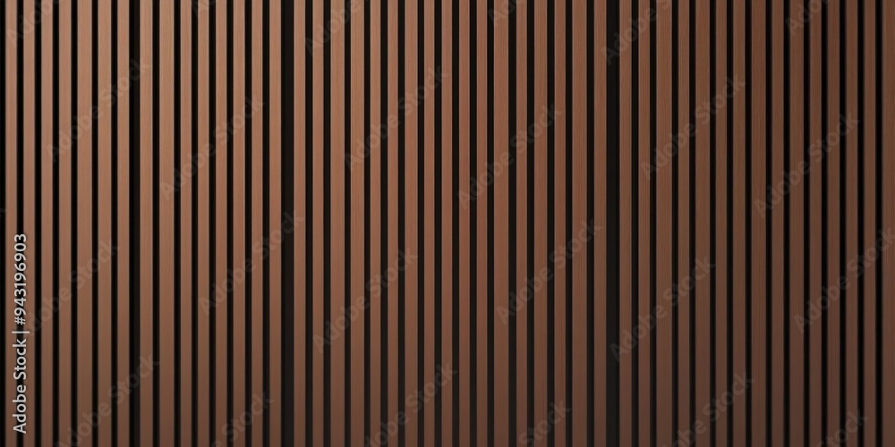 Abstract brown striped pattern with vertical lines creating depth and texture in modern design concept Abstract brown striped pattern with vertical lines creating depth and texture in modern design concept