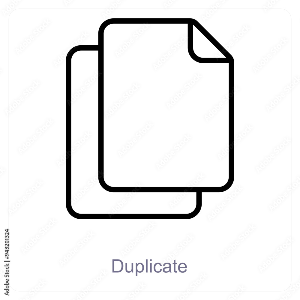 Duplicate Duplicate