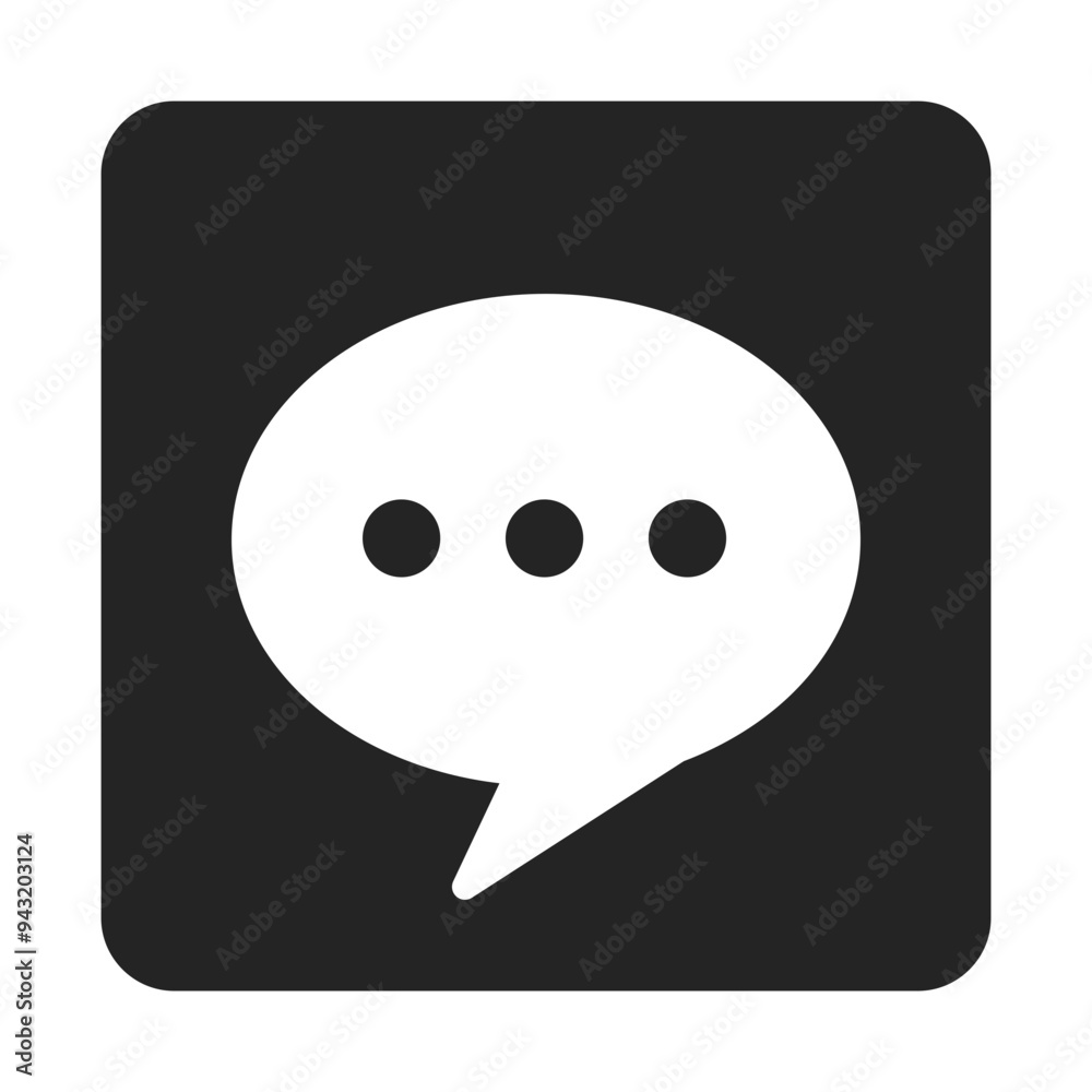 Comment Icon Stock Vector Illustration Flat Design On a Transparent Background. Comment Icon Stock Vector Illustration Flat Design On a Transparent Background.