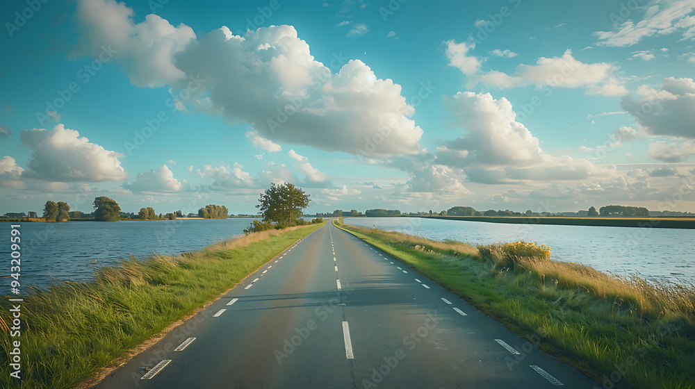 Fototapeta premium countryside road