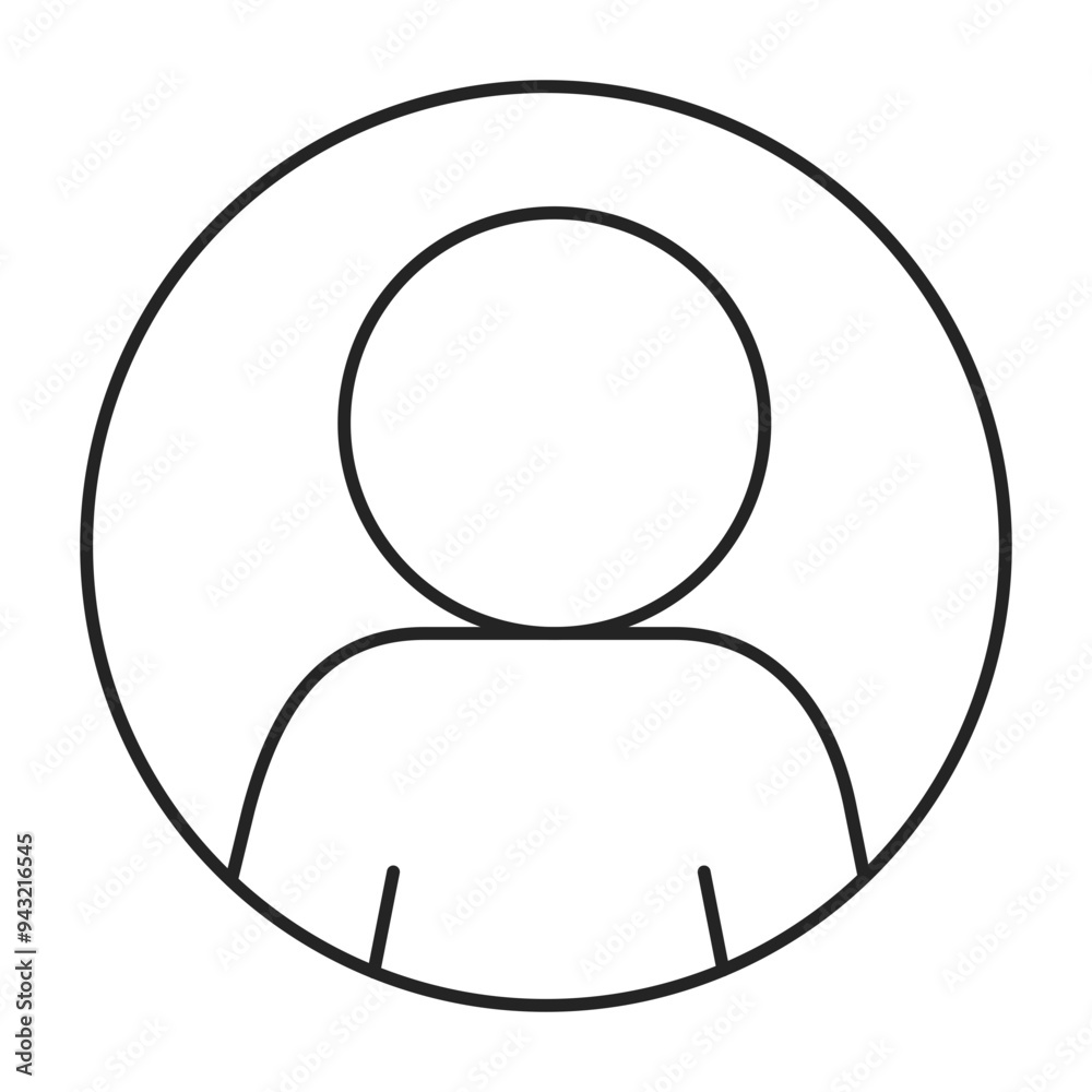 People Line Icon. Contact Icon Editable Stroke Vector Illustration
People Line Icon. Contact Icon Editable Stroke Vector Illustration